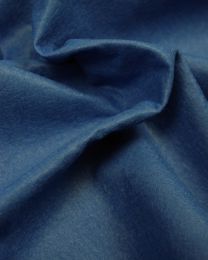 Wool & Viscose Felt Fabric - Mid Blue
