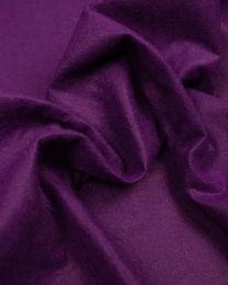 Wool & Viscose Felt Fabric - Purple
