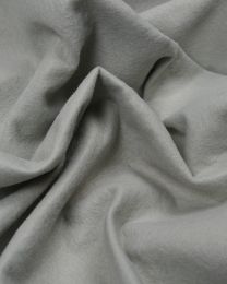 Wool & Viscose Felt Fabric - Silver Grey