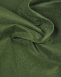 Wool & Viscose Felt Fabric - Holly Green