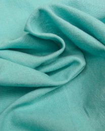 Linen & Cotton Blend Fabric - Lagoon