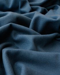 Wool & Cashmere Fabric - Airforce Blue