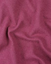 Boiled Pure Wool Jersey Fabric - Fuchsia