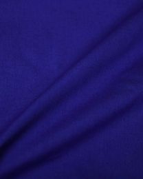 Cotton Poplin Fabric - Royal Blue