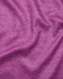 Boucle Rib Jersey Fabric - Foxglove