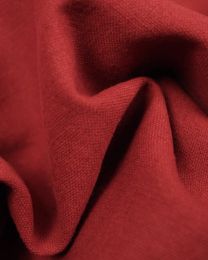 Linen & Cotton Blend Fabric - Harissa