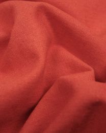 Linen & Cotton Blend Fabric - Paprika 