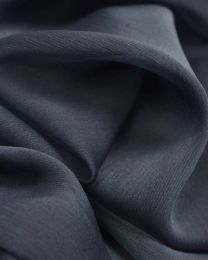 Polyester Chiffon Fabric - Slate Blue
