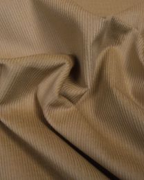 REMNANT Sandstone Cotton Needlecord Fabric - 60cm x 150cm 