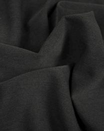 Poly Viscose Fabric - Charcoal
