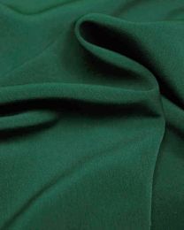 Luxury Crepe Fabric - Bottle Green