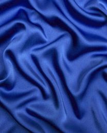Liquid Satin Fabric - Royal Blue