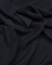 Luxury Crepe Fabric - Navy Blue