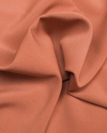 Luxury Crepe Fabric - Clay