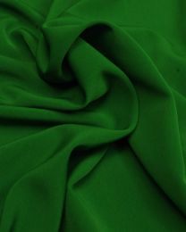 Luxury Crepe Fabric - Emerald Green
