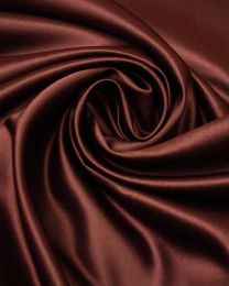 Polyester Duchesse Satin Fabric - Claret