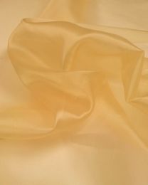 Polyester Organza Fabric - Yellow