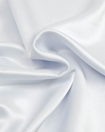 Polyester Satin Fabric - Pale Blue