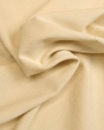 Stretch Needlecord Fabric - Cream