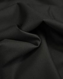 Lightweight Wool Suiting Fabric - Black