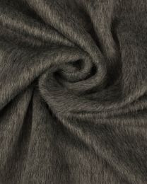 Faux Fur Fabric - Grey