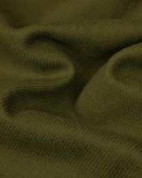 Wool Suiting Fabric - Olive Green