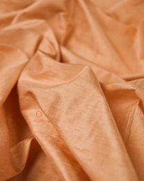 Indian Silk Dupion Fabric - Apricot
