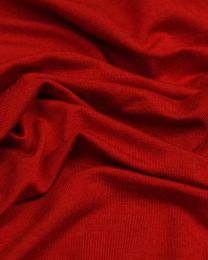 Viscose Blend Jersey Fabric - Cherry Red
