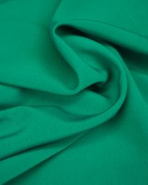 Luxury Crepe Fabric - Jade Green