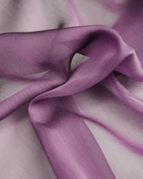 Polyester Shot Chiffon Fabric - Purple