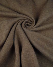 Wool & Viscose Jersey Fabric - Truffle