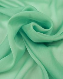Polyester Chiffon Fabric - Mint Green