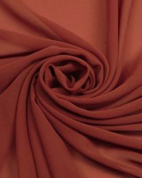 Luxury Polyester Chiffon Fabric - Claret