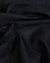 Stretch Cotton Denim Fabric - Dark Blue
