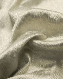 Textured Satin Fabric - Champagne Pearl