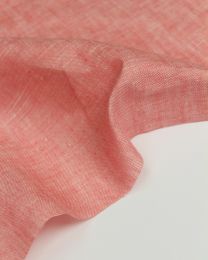 Yarn Dyed Linen Fabric - Pomelo