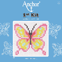 Anchor 1st Cross Stitch Kit - Butterfly