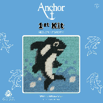 Anchor 1st Tapestry Kit - Orca Whale