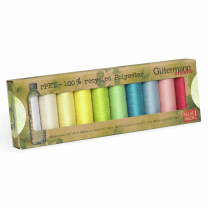 Gutermann rPET Recycled Thread Set - Rainbow Pastels