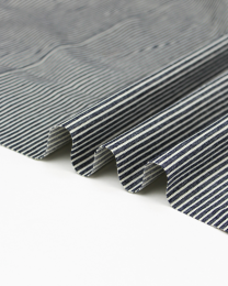 8oz Denim Fabric - Hickory Stripe