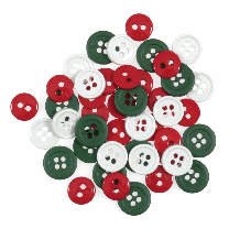 Craft Button Pack - Christmas