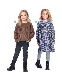 Burda Kids Sewing Pattern 9274 - Smock Dress & Blouse