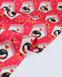 Christmas Patchwork Fabric - Merry Little Christmas - Birdhouses
