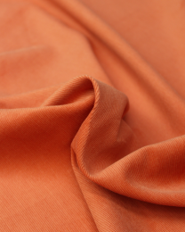 Cotton Babycord Fabric - Pumpkin