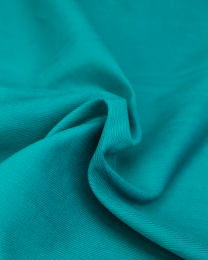 Cotton Babycord Fabric - Turquoise