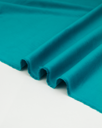 Cotton Babycord Fabric - Turquoise
