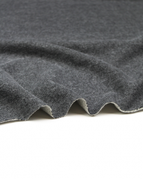 Cotton French Terry Fabric - Grey