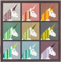 Elizabeth Hartman - Patchwork Quilt Paper Pattern - Lisa the Unicorn