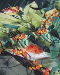 Jersey Fabric - Autumn Berry Panel