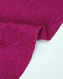 Boiled Wool Blend Jersey Fabric - Foxglove